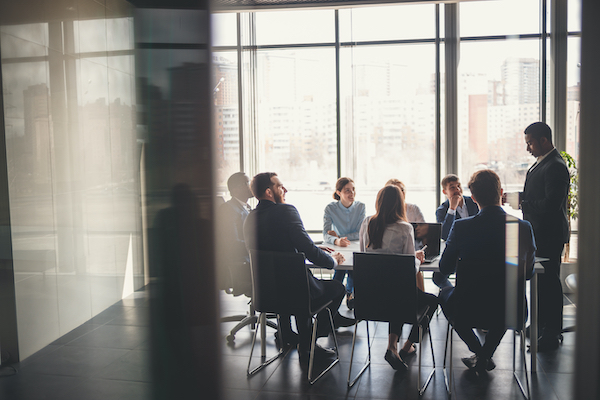 Business people in a conference room